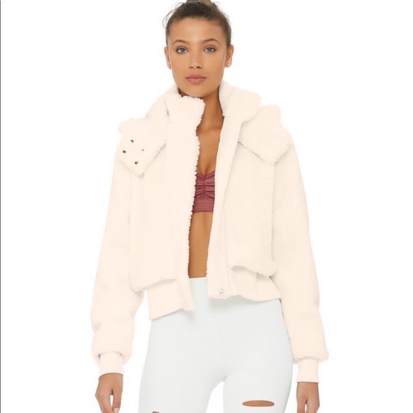 alo yoga foxy sherpa jacket